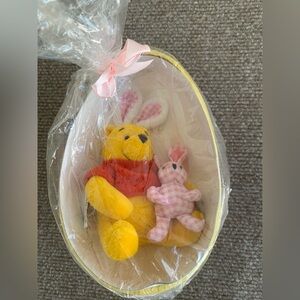 Winnie the Pooh and bunny Easter Egg